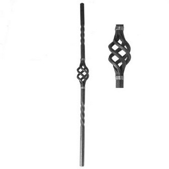 Начальный столб, балясина Арт. 11.053