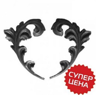 Лист стальной, штампованный Арт. 1307М