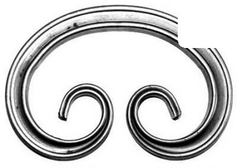 Элемент орнамента - вензель Арт. 15400