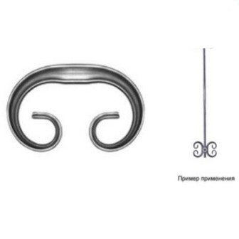 Элемент орнамента - вензель Арт. 15401