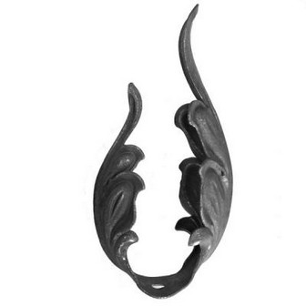 Лист кованый, кувшинка Арт. 6924