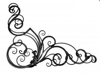 Композиционный элемент, розетка Арт. 811